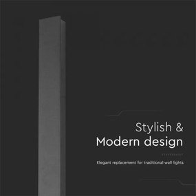 Aplică LED de exterior LED/10W/230V 4000K IP65 negru