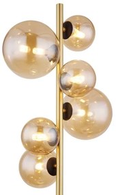 Lampadar LED RIHA 6xG9/3W/230V alamă Globo 56135-6S