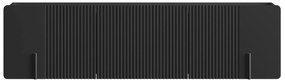 Dulap TV Malmi 150 cm suspendată - negru mat / negru