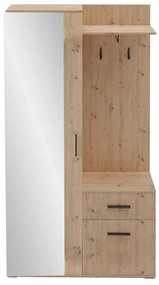 Mobilier hol Cless (Stejar artisan) (cu oglindă). 1104706