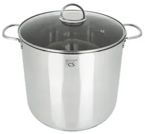 Oală inox 10.5L, 24x24 cm – Carl Schmidt Sohn Trier 075163, pentru gătit în cantitate mare, design profesional