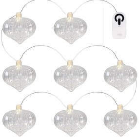 Ghirlandă luminoasă număr becuri 8 buc. lungime 120 cm Millie – Sirius