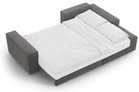 Colțar gri deschis extensibil/cu spațiu de depozitare cu tapițerie din catifea (cu colț pe partea dreaptă/cu șezlong) Jodie – Micadoni