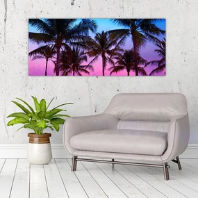 Tablou - Palmieri din Miami (120x50 cm)