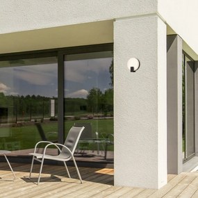 Aplica LED pentru iluminat exterior design modern IP44 Cyphrus negru
