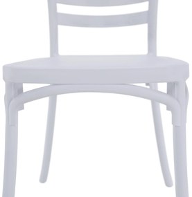 Scaun sufragerie Sorprendida (alb) . 1116497