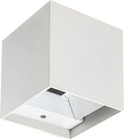 Aplica de perete iluminat exterior ambiental IP54 Solin alba