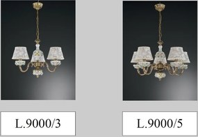 Veioza design italian din alama si detalii din portelan 9000