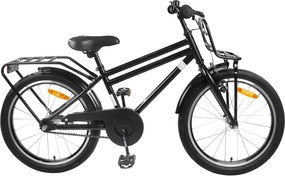 vidaXL Bicicletă pentru Copii 20 Inci pentru 6-11 ani Negru