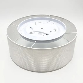 Plafonieră SIRJA PLISADO 2 x E27/15W/230V, Ø 35 cm, albă