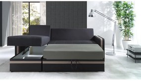 Supermobel Colțar extensibil EUFORIA DUO, 80x236x160, LAHTI 15/LAHTI 11, stânga