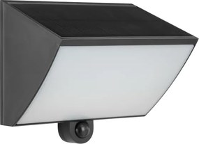 Brilliant - Aplica de perete solară LED SIERRA LED/6W/3,7V 2000 mAh IP54 negru