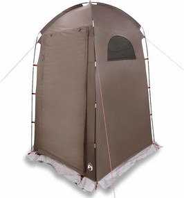 vidaXL Cort de duș, maro, impermeabil