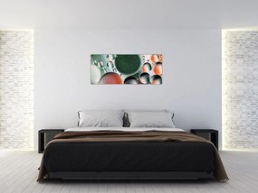Tablou abstract - buline (120x50 cm)