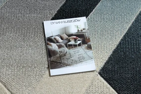 Covor ALTER Wild Geometric albastru / gri