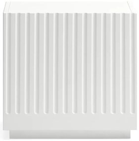 Noptieră albă Doric – Teulat