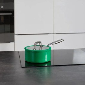 Oală cu capac/cu suprafață ceramică 2,4 l adecvată pentru plita cu inducție Meda 3.0 – FABINI