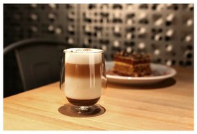 Pahar cu perete dublu Vialli Design Amo, 400 ml