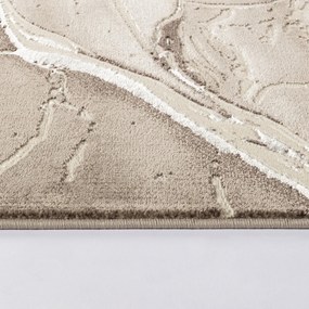 Covor Modern Living , Dormitor Dreptunghiular Marmara T156A Bej (Alege dimensiunea: 100 x 200)