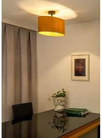 Lustră aplicată Duolla OVAL 1xE27/15W/230V maro