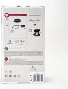 SET 3x corp de iluminat dimabil pentru baie LED/6W IP23 NOVA 230V Paulmann 94472