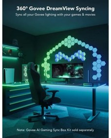 Sistem de retroiluminare de masă Govee Neon LED 3m RGBIC Wi-Fi