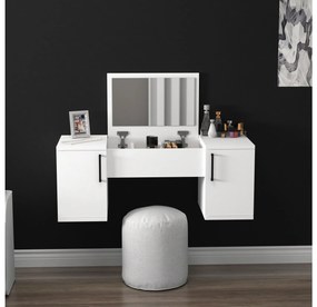 Masă de toaletă Lumami 2 (pin atlantic + Negru) . 1094096