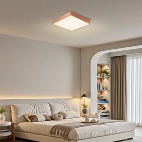 BRILAGI - corp de iluminat LED dimabil de tavan POOL SQUARE LED/48W/230V 50x50 cm bronz + telecomandă