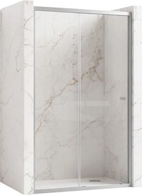 Paravan de dus Rea Primo Slide 100 Chrome
