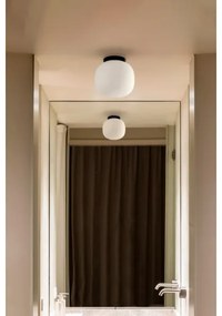 Plafonieră FARO 68611 AMELIA 1xE27/15W/230V IP44 alb/negru