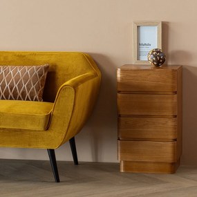 Comodă în culoare naturală 40x70x34 cm Fejo – WOOOD