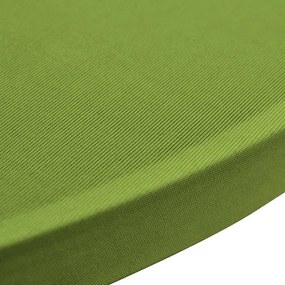 Husa elastica pentru masa, 2 buc., verde, 80 cm 2, Verde, 80 cm