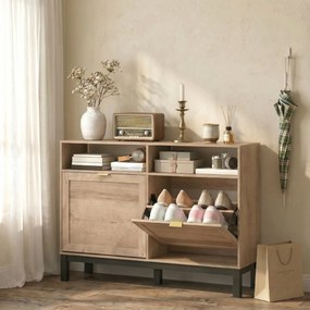 HOMCOM dulap pantofi compact | Aosom Romania