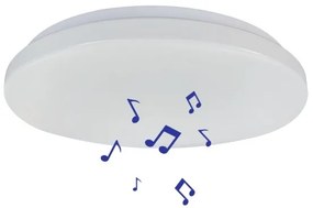 Plafonieră LED RGB dimabilă cu difuzor Prezent 70013 BLISS LED/50W/230V + telecomandă