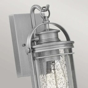 Quintiesse BOOKER S QN-BOOKER-S-IA - Aplică de perete pentru exterior, 1xE27/60W/230V IP44, crom mat