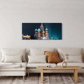 Tablou construcției din Rusia (120x50 cm)