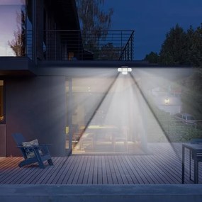 Aplică LED solară cu senzor LED/5W/5,5V IP65 Immax 08481L