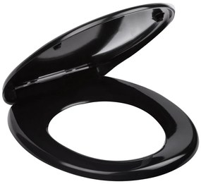 Capac de toaletă universal cu închidere silențioasă Julia Black