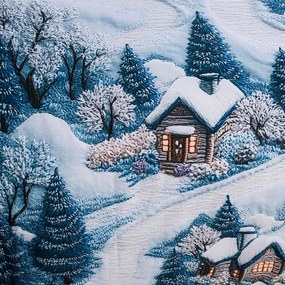 decoDoma Lenjerie de pat din microfibră WINTER