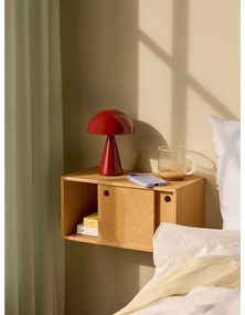 Dulăpior de perete din lemn de stejar Hübsch Herringbone, natural