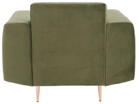 Fotoliu, verde/miere, LEXUS