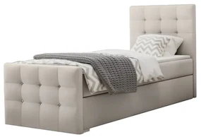 Expedo Pat tapitat boxspring MARTYN, 100x200, cosmic 10, dreapta