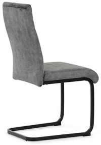 Set de scaune de sufragerie Vintage DCL-D1275GREY4, 4 buc