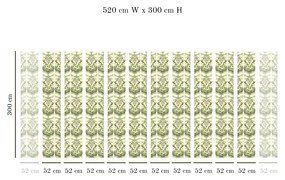 Tapet VLAdiLA Light Crown of Greens 520 x 300 cm