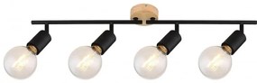 Lustra aplicata stil minimalist industrial Pablo 4L