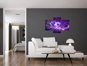 Tablou - Universul violet (90x60 cm)