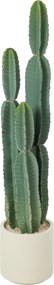 HOMCOM Plantă artificială cactus mare 111 cm, plante artificiale în ghiveci pentru birou și living | Aosom Romania