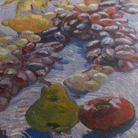 Tablou - Vincent van Gogh, Grapes, Lemons, Pears, and Apples, reproducere (120x50 cm)