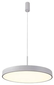 Lustra LED cu telecomanda design circular MARCELLO 60 CCT WH