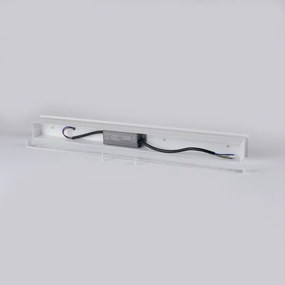 BRILAGI - Aplica LED de exterior LINEAR, 8W, 230V, 3000K, IP65, 30 cm, alb, CRI 90